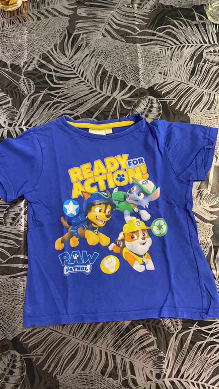 Tee-shirts paw patrol
