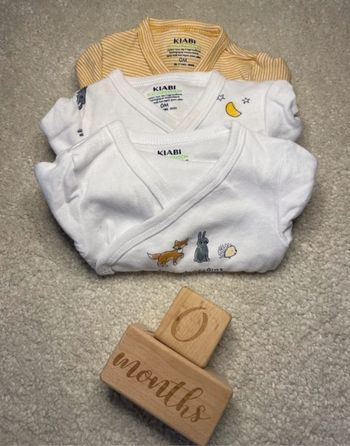Lot de 3 body manches courtes