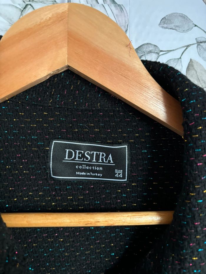 Veste effet tweet noir - photo numéro 2