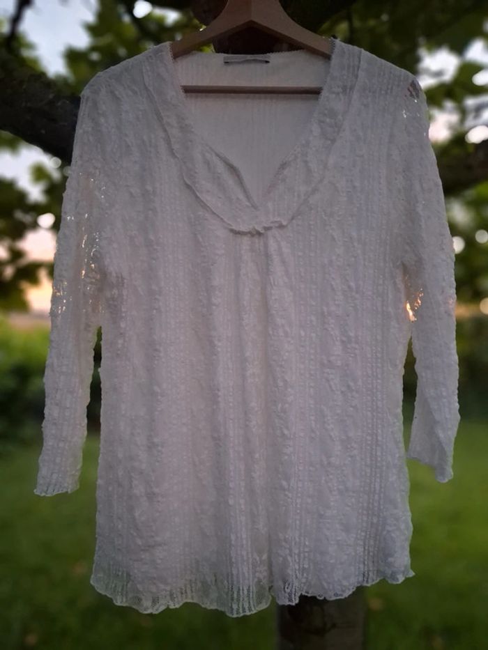 Blouse manches 3/4 Armand Thiery femme
