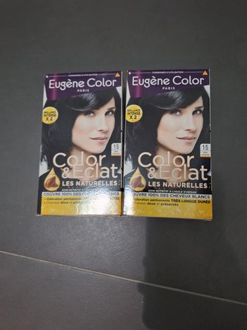 Couleur cheveux noir intense