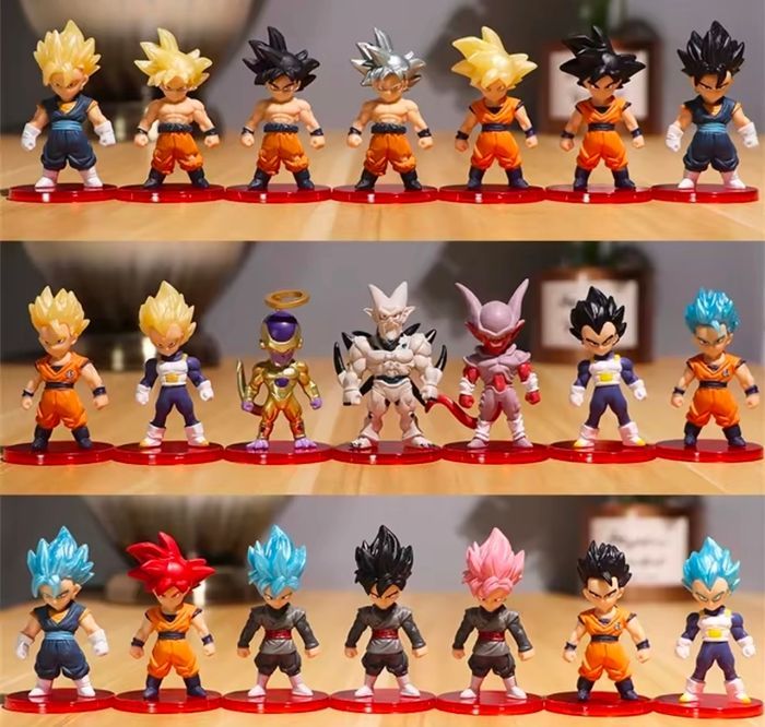Lot de 21 Figurines Dragon Ball Z. Neuf