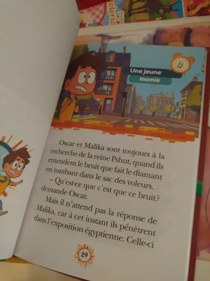 Livre Oscar et Malika La Momie - photo numéro 3