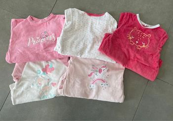 Lot 5 pyjamas BBF - 24mois