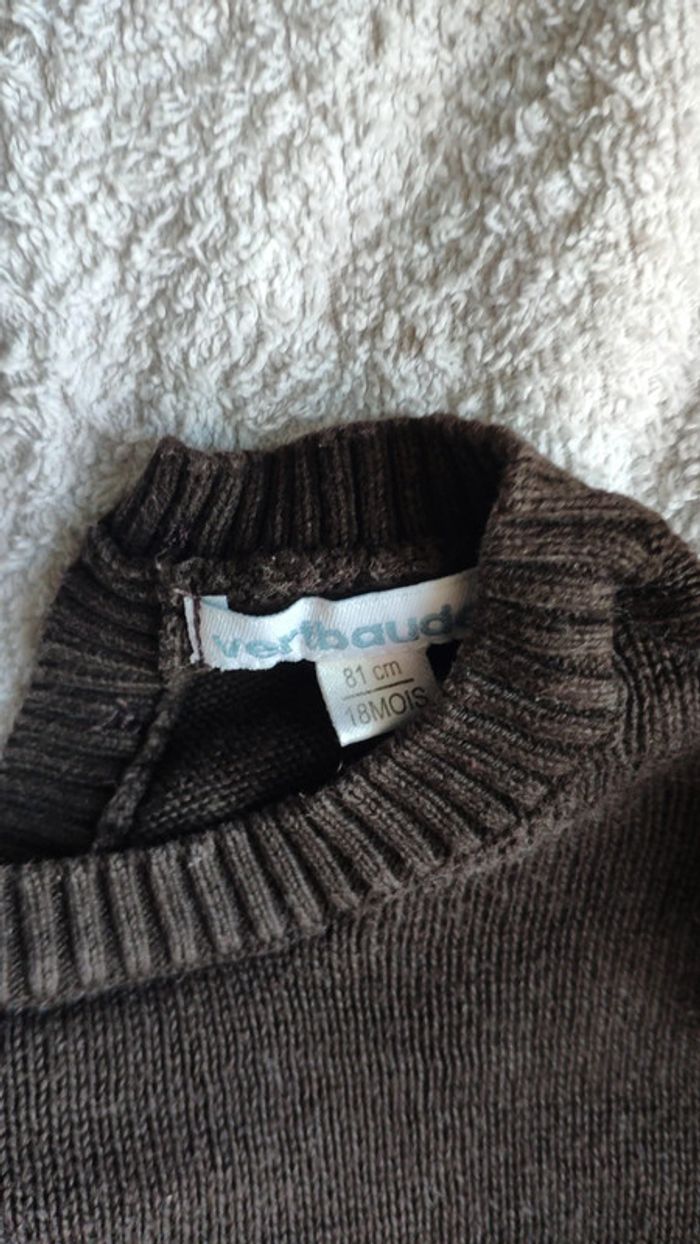 Pull Vertbaudet 18 mois - photo numéro 2