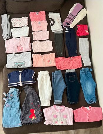 Lot de vêtements hiver fille 6 mois