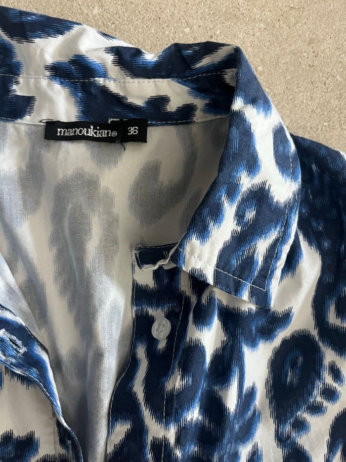 Robe imprimée manches longues Manoukian - photo numéro 3