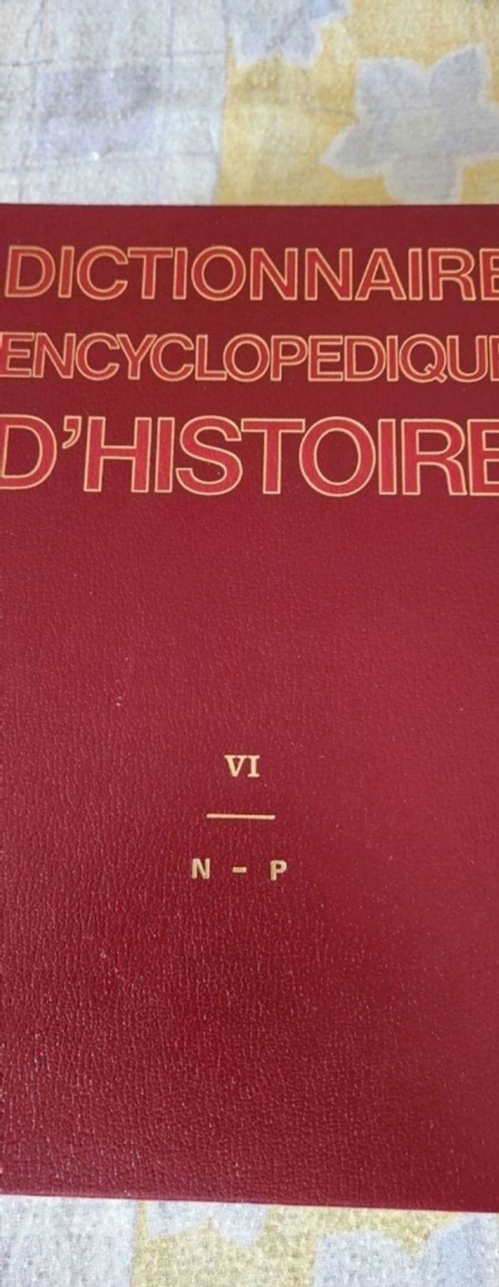 Livres de Collection 9 volumes dictionnaires encyclopédique d'histoire - photo numéro 2