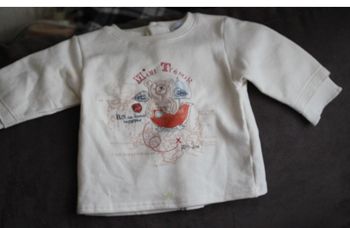 pull blanc 3 mois absorba