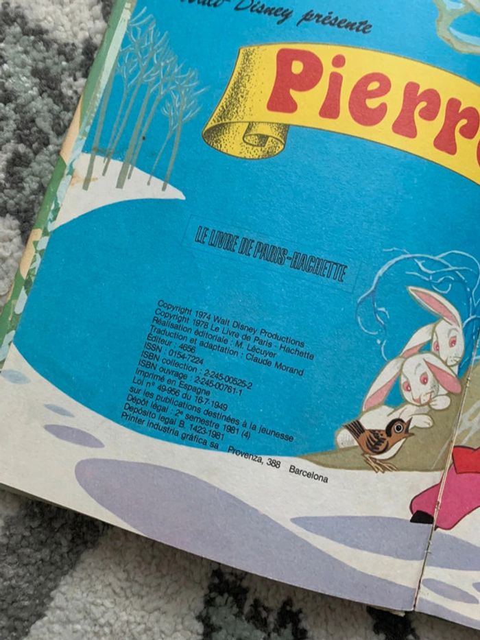 Livre "Pierre et le Loup" 📚 - photo numéro 4