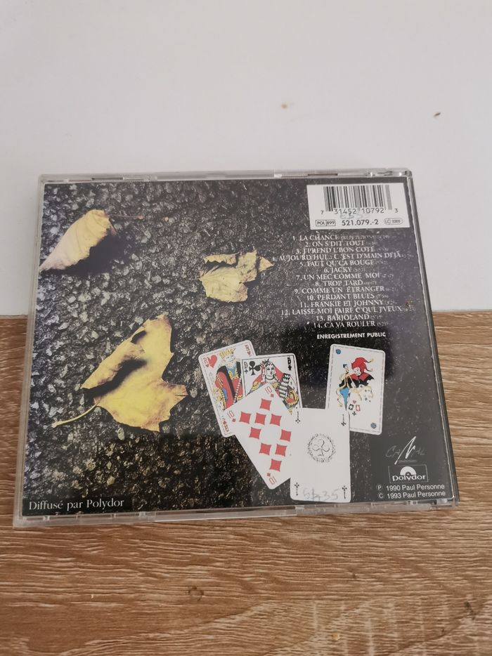 CD Paul Personne. La route de la chance - photo numéro 2
