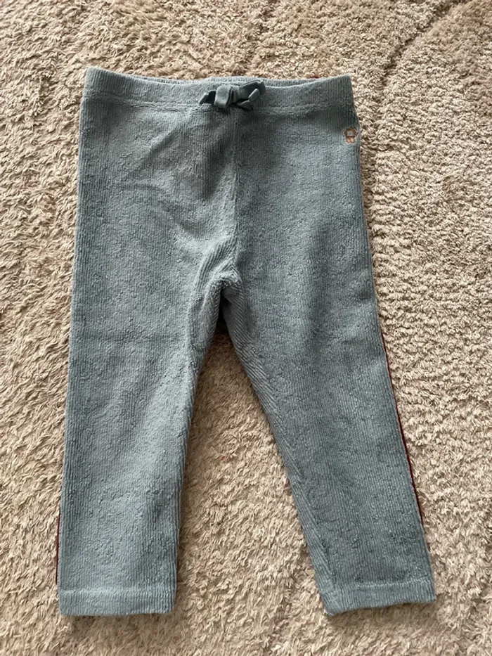 Lot leggings côtelés 18 mois - photo numéro 3