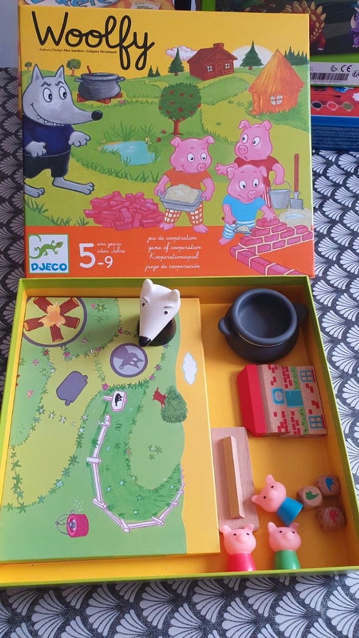 Jeu de coopération Woolfy Djeco - photo numéro 3