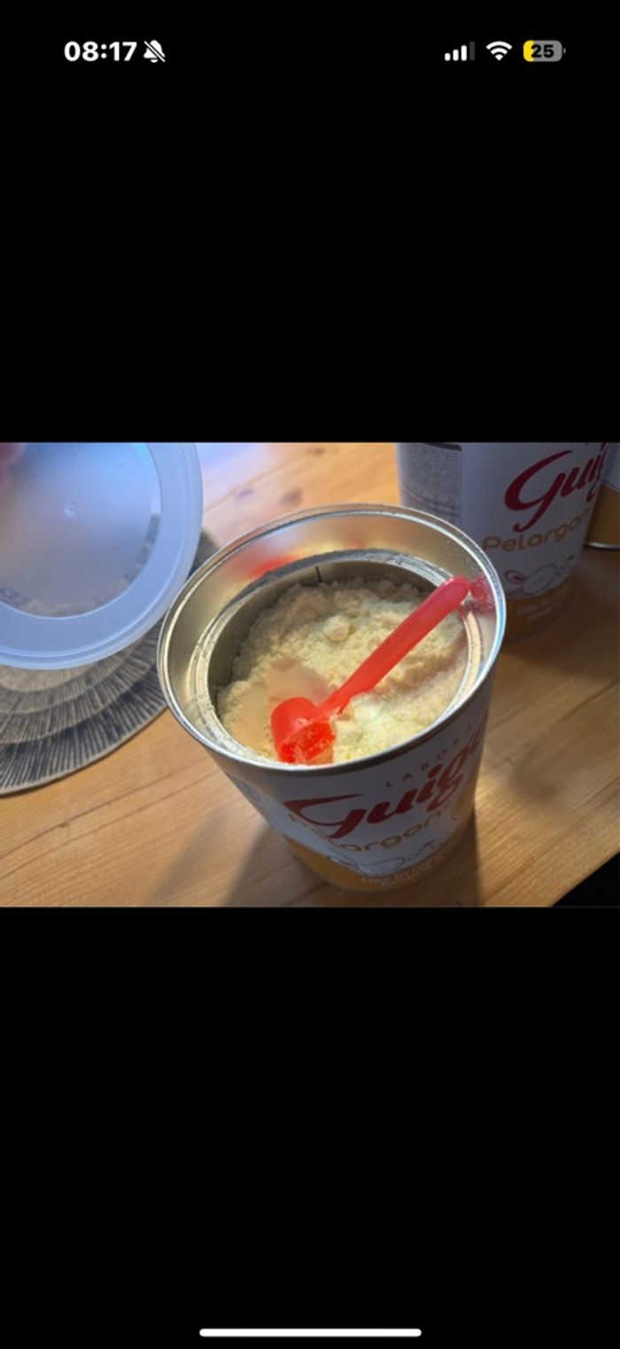 Lot 6 boîtes guigoz pelargon - photo numéro 4