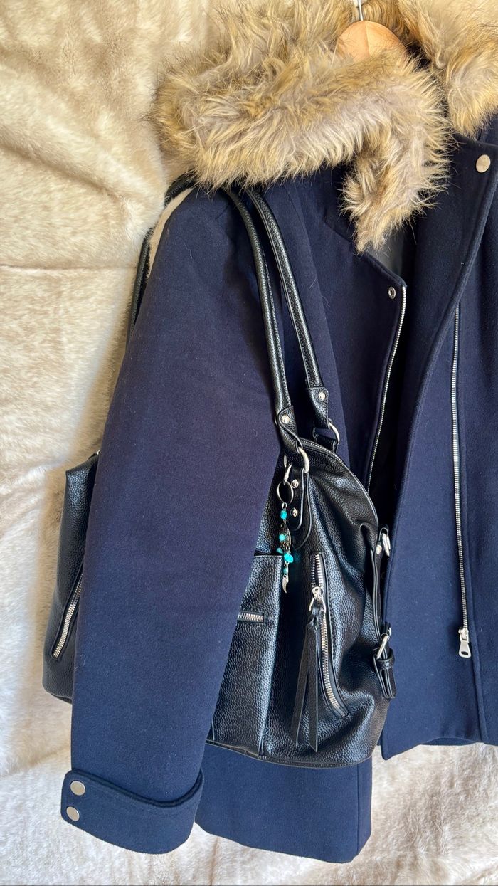 Sac à main tendance vintage coup de cœur intemporel esprit rock - photo numéro 5