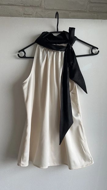 Blouse fluide sans manches camaïeu