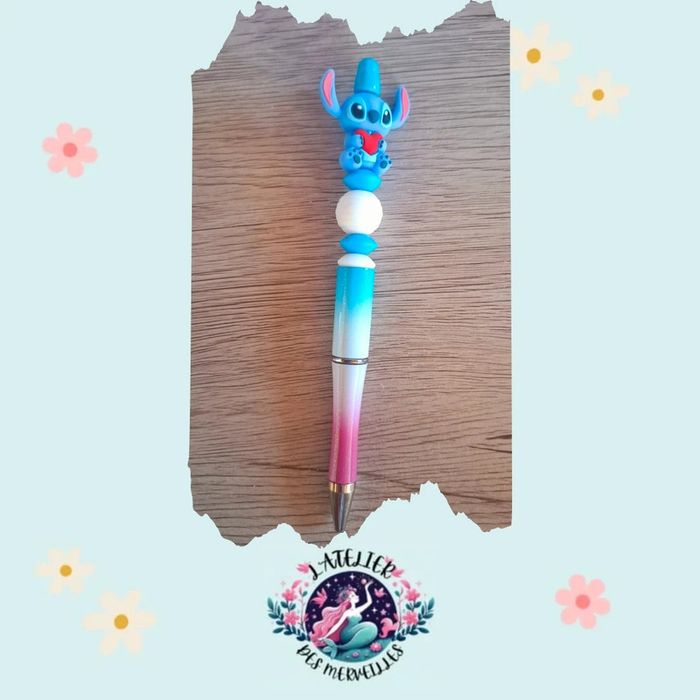 Bic avec perle en silicone disney fleure - photo numéro 4