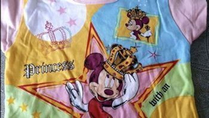 T-shirt manches courtes 4 ans Disney MINNIE - photo numéro 2
