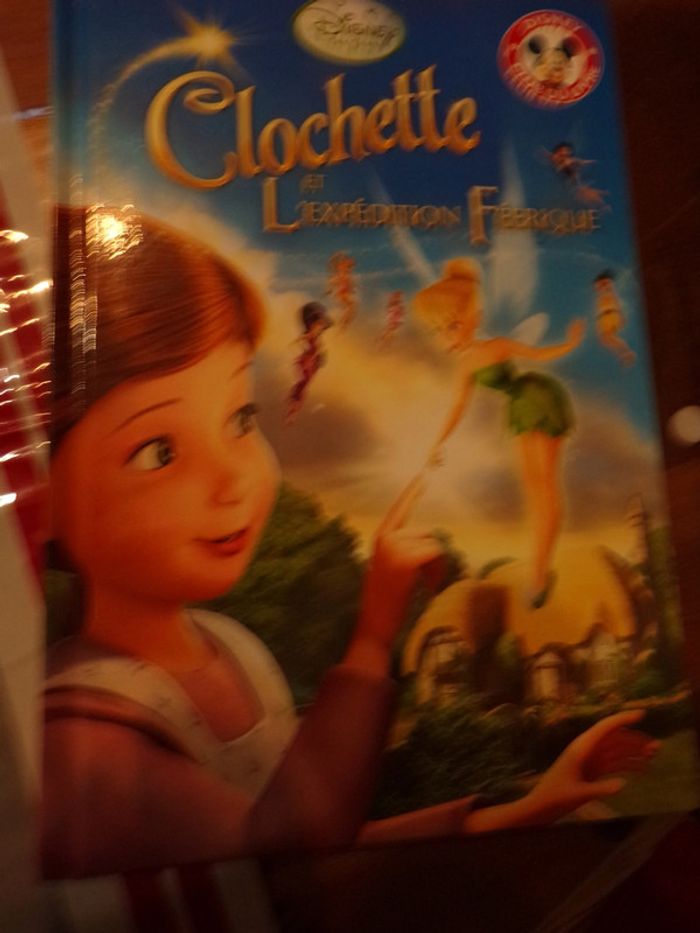 Livre Clochette et L'expéditiion Féerique  Disney club du livre