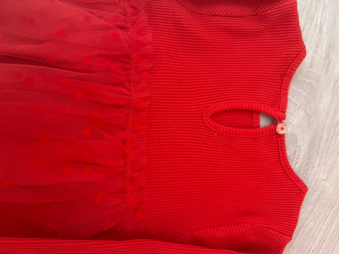 Robe a tulle rouge - photo numéro 5