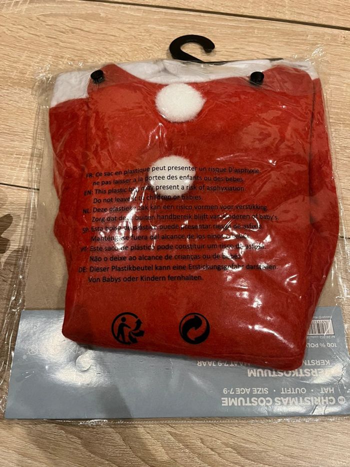 Costume de Noël fille 2 pièces 7-9 ans - photo numéro 2