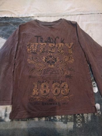 T shirt ML cow boy/western