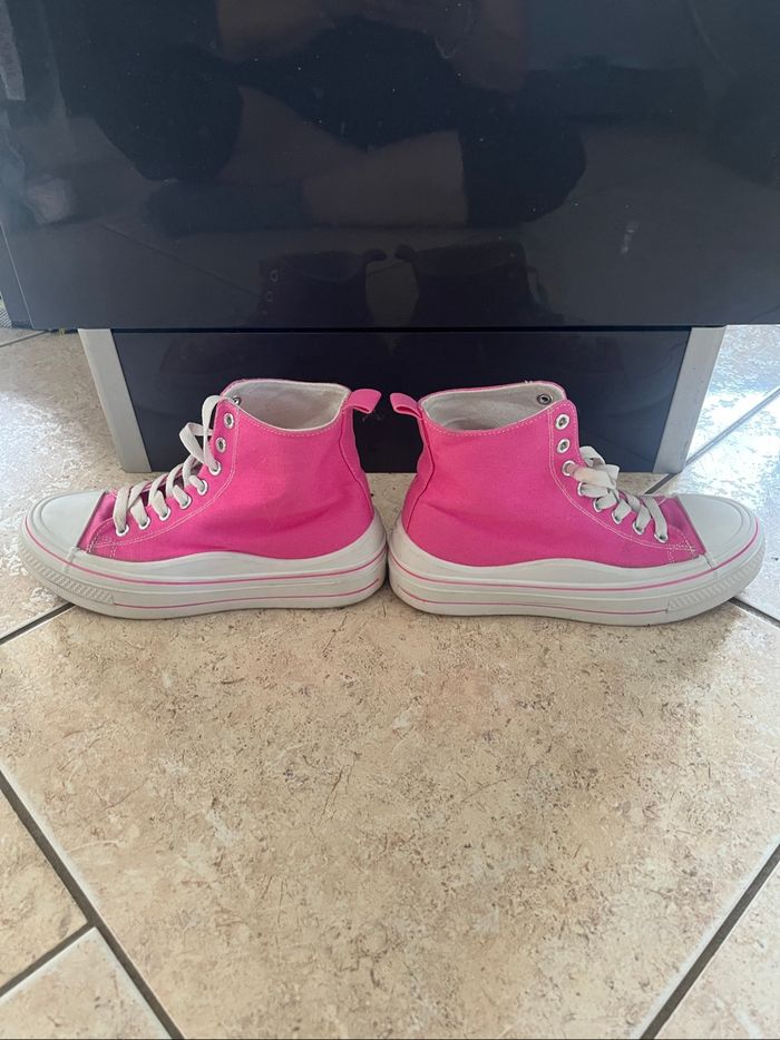 Basket montante rose - photo numéro 4