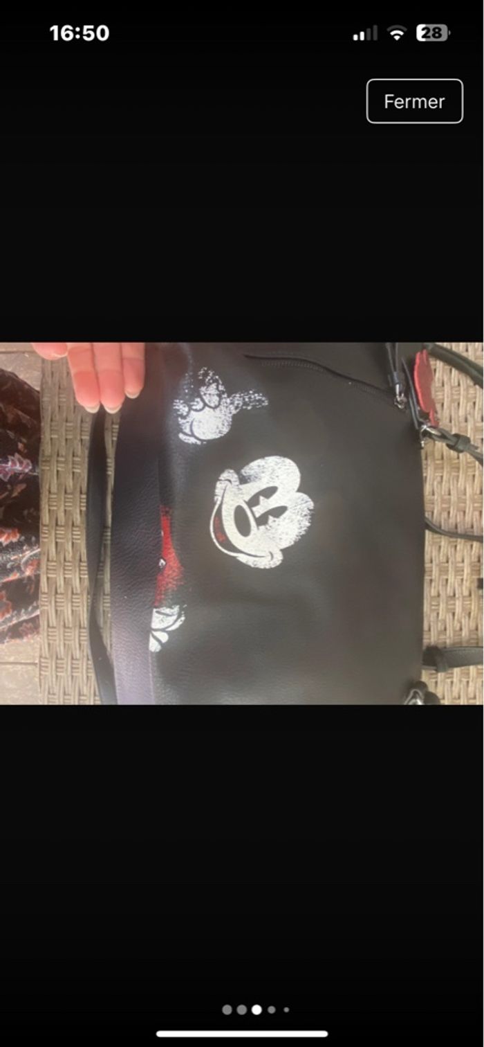 Grand Sac à main (cabas) Desigual Mickey - photo numéro 7