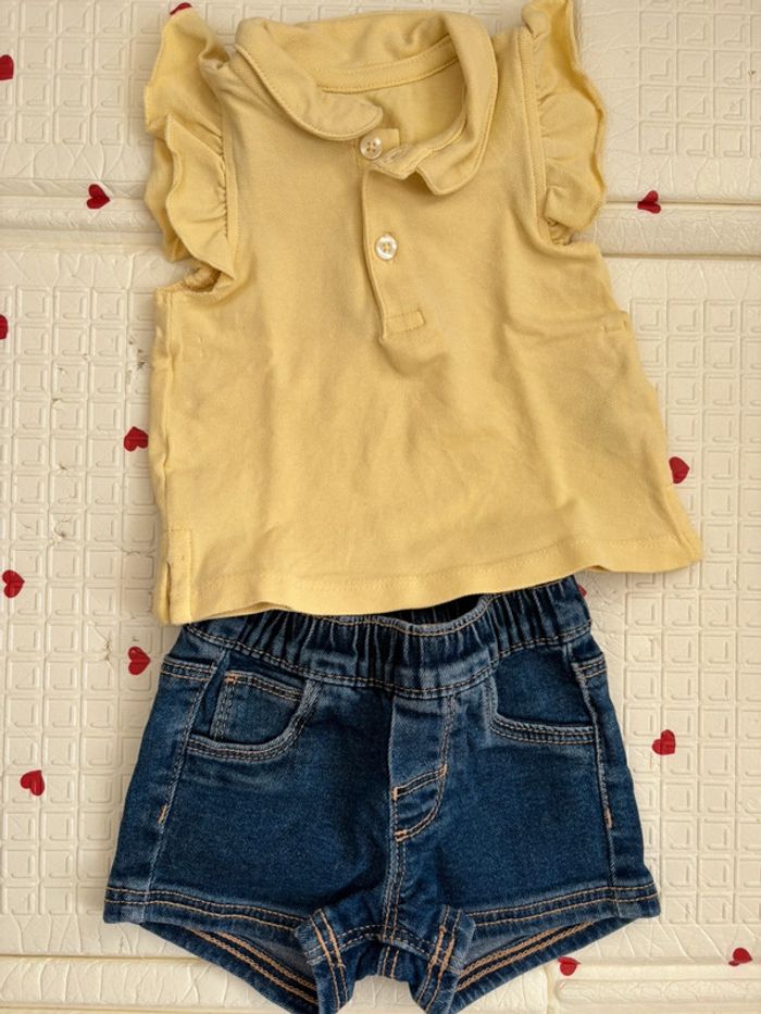 Ensemble haut short