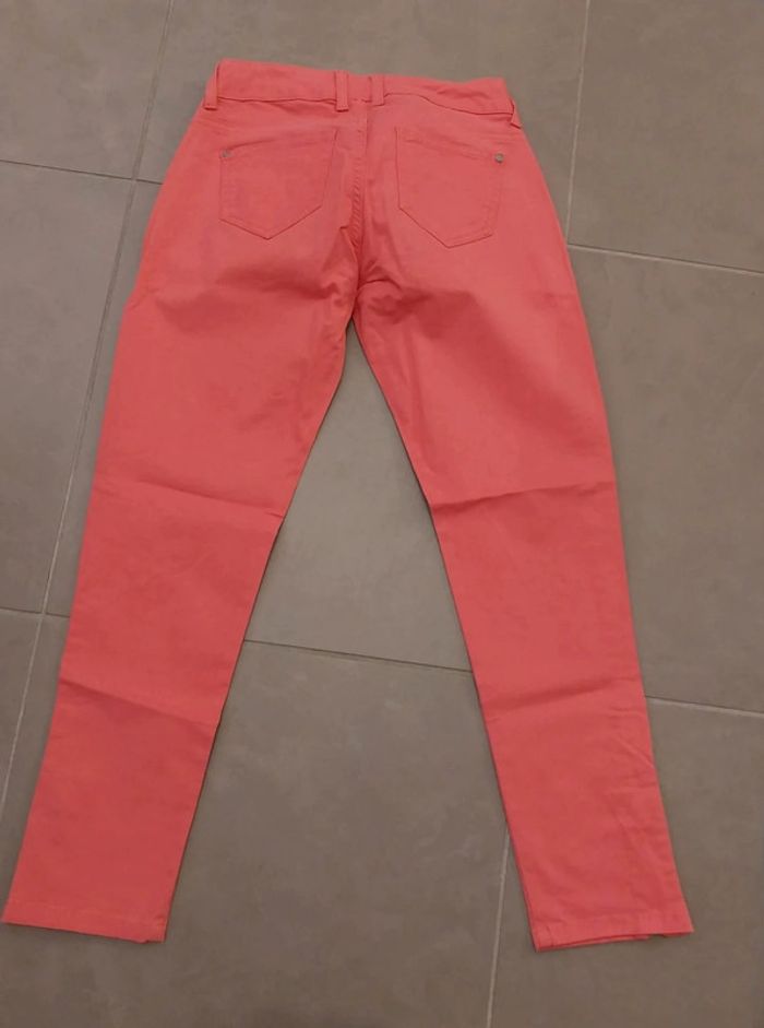 Pantalon mi mollet rose Kookai T34 - photo numéro 6
