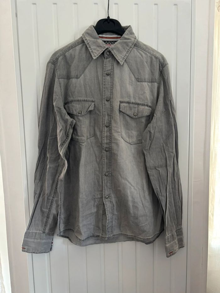 Chemise homme Devred taille S grise