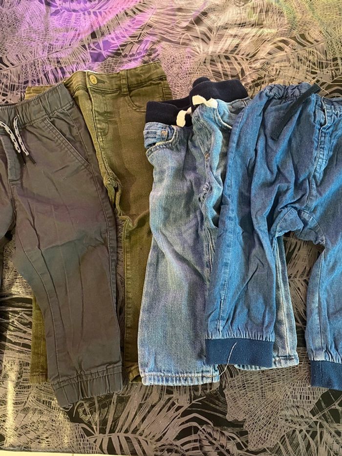 Lot de 4 jeans