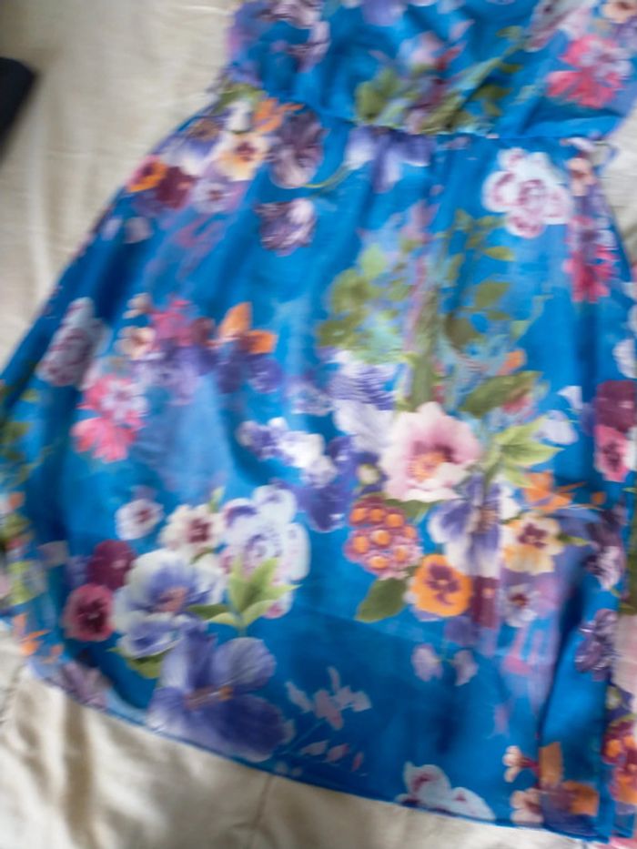 Lot 2 petites robes d'été fleuries - photo numéro 4