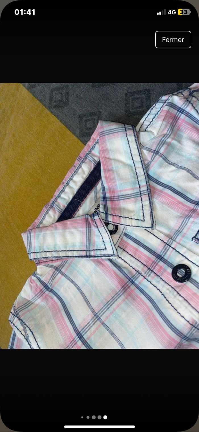 Lot de 2 chemise bébé - photo numéro 7