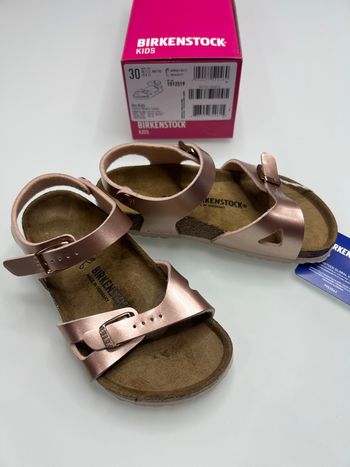 Birkenstock Taille 30 Rio Kids Electric Metallic copper pink Regular Fit