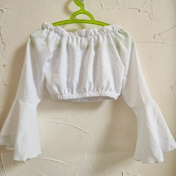 Crop top blanc - photo numéro 5