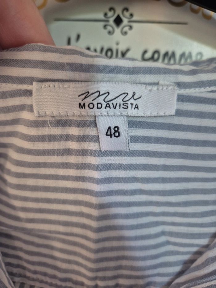 Jolie chemise légère tendance pour le printemps Modavista taille 46 - photo numéro 4