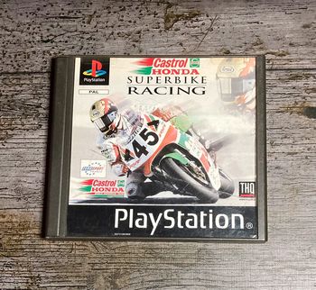 Castrol Honda Superbike Racing jeu PS1 Complet Sony