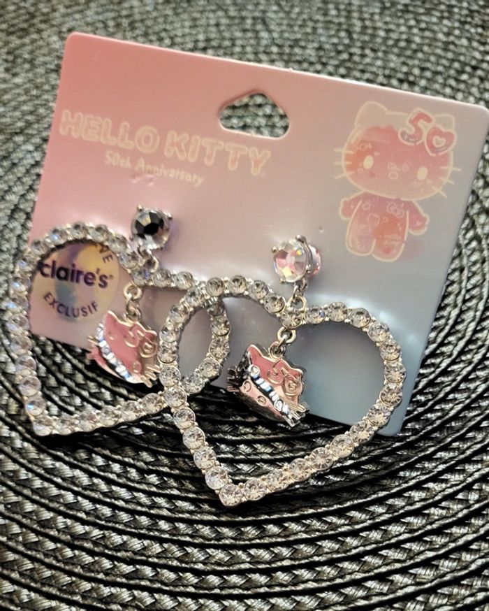 Boucles d'oreilles Hello Kitty - photo numéro 5