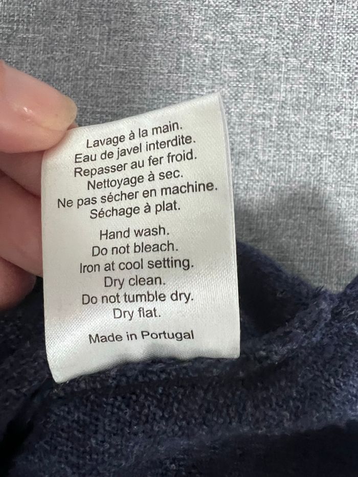 Pull Maevy marine. Taille unique - photo numéro 2