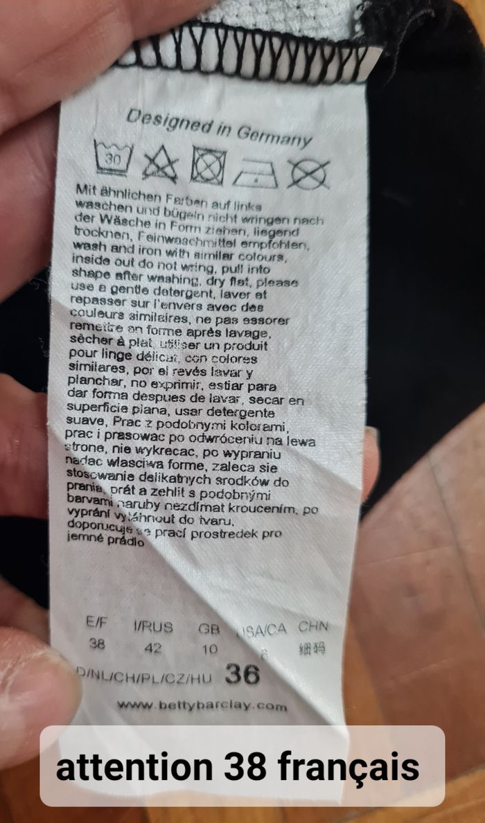 Top femme Betty Barclay T38Fr - photo numéro 8