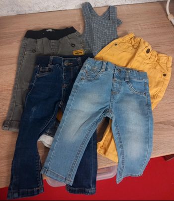 Lots pantalons 9 mois
