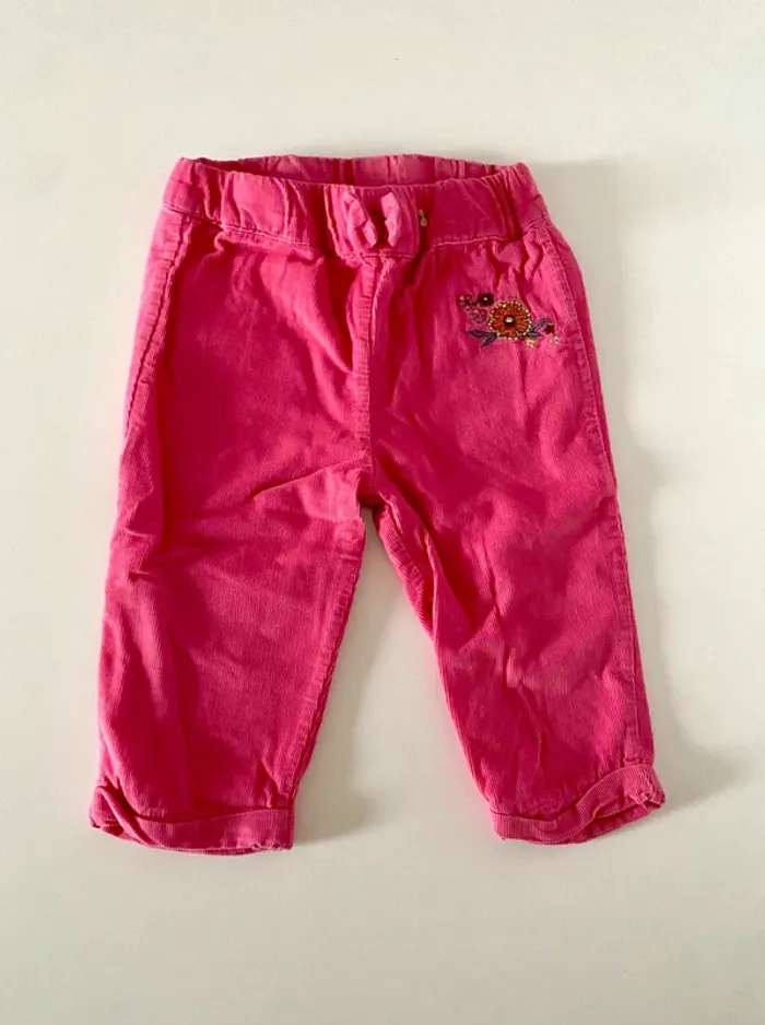 Lot pantalons hiver taille 12 mois TBE - photo numéro 5