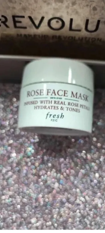 Rose face  mask  fresh