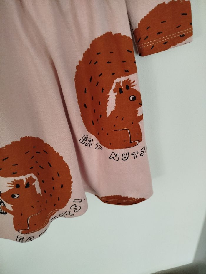 Jolie robe Nadadelazos 2 ans écureuil squirrel Neuve - photo numéro 3