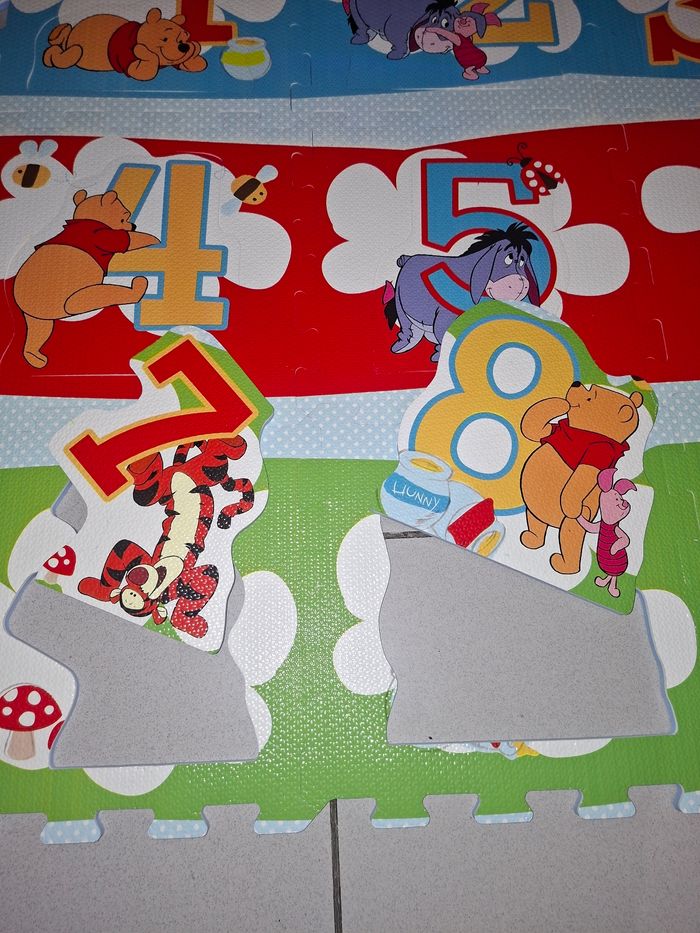 Tapis enfants mousse Winnie L'ourson neuf - photo numéro 4