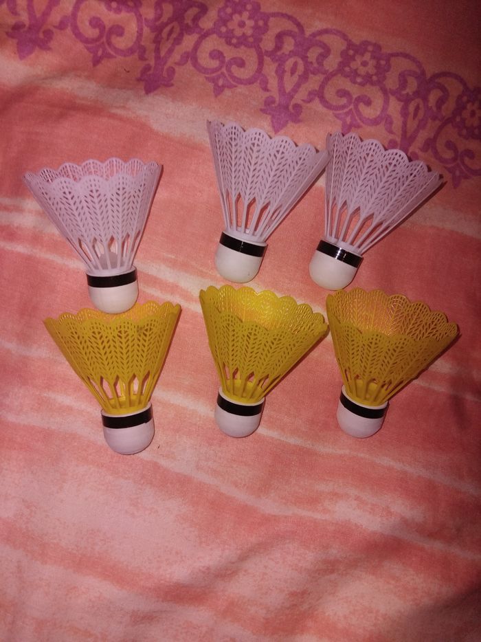 Volant  badminton 🏸 2 boîte de 6 neuf - photo numéro 2