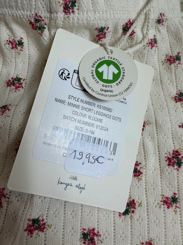 Short legging Konges Slojd taille 0-1 mois - photo numéro 5