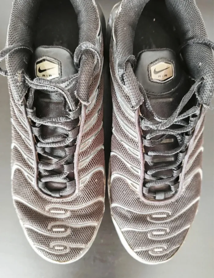 Nike Air Max Plus Tn Noir & Gris - photo numéro 5
