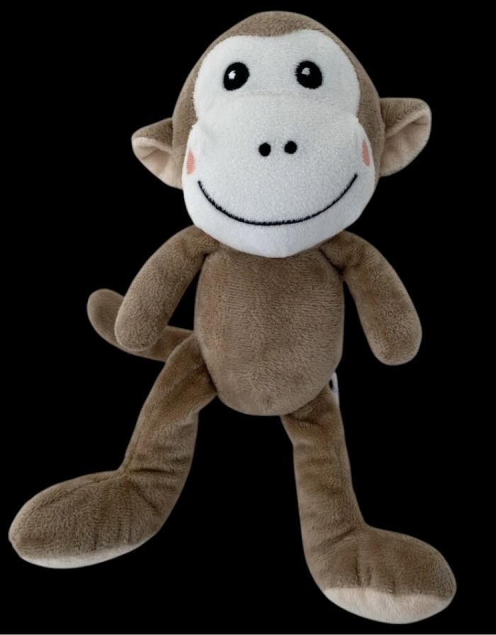 ❤️  Doudou peluche Singe Arthur et Lola Marron